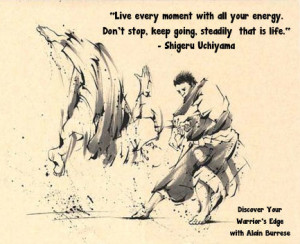 Kempo Karate with Uchiyama quote