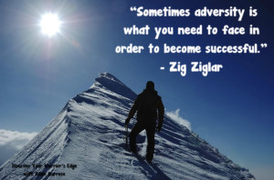 Adversity zig ziglar quote